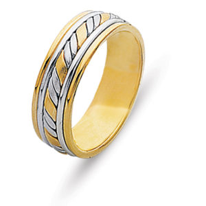 Samuel Jewels Handmade Woven Wedding Ring