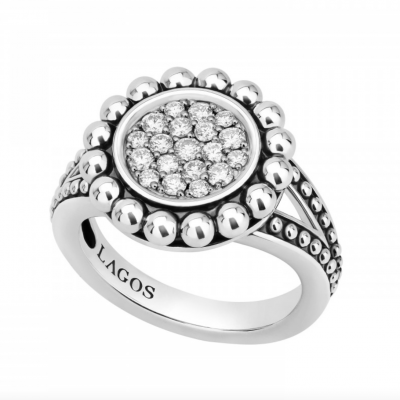 Caviar Spark Diamond Ring